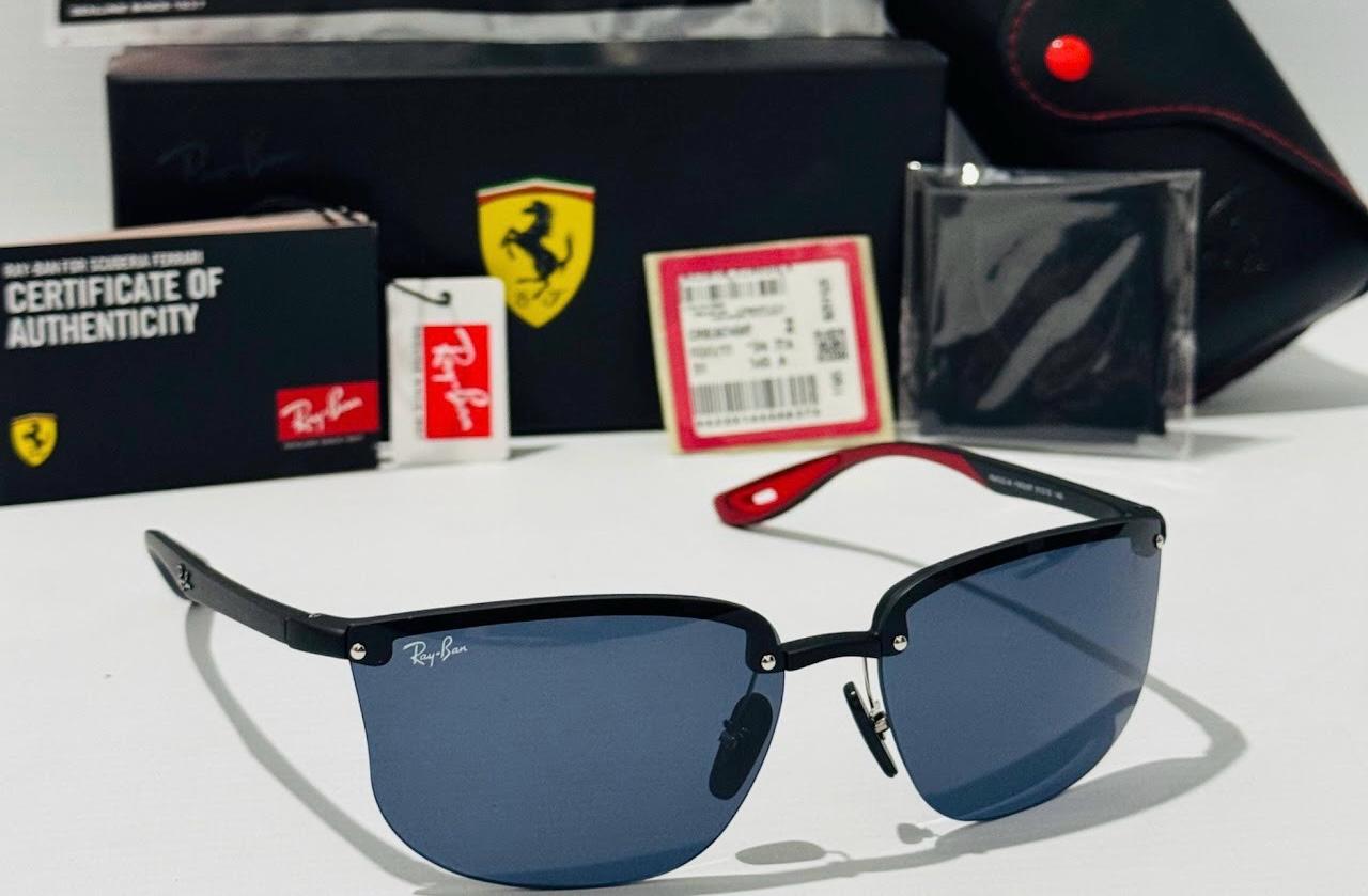 Ferrari Envolvente Negro/Azul Patilla roja  4322 -MF 602/87