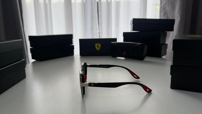 Ferrari 3703 M  plateado/verde   F007/71