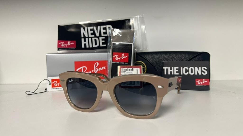 State Street Beige/Vidrio azul degrade 2186  1297/3M