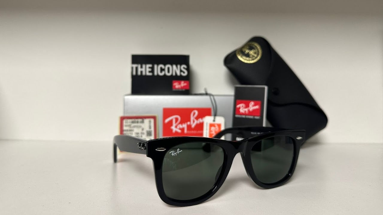 Wayfarer Clasico Negro/verde 2140 901