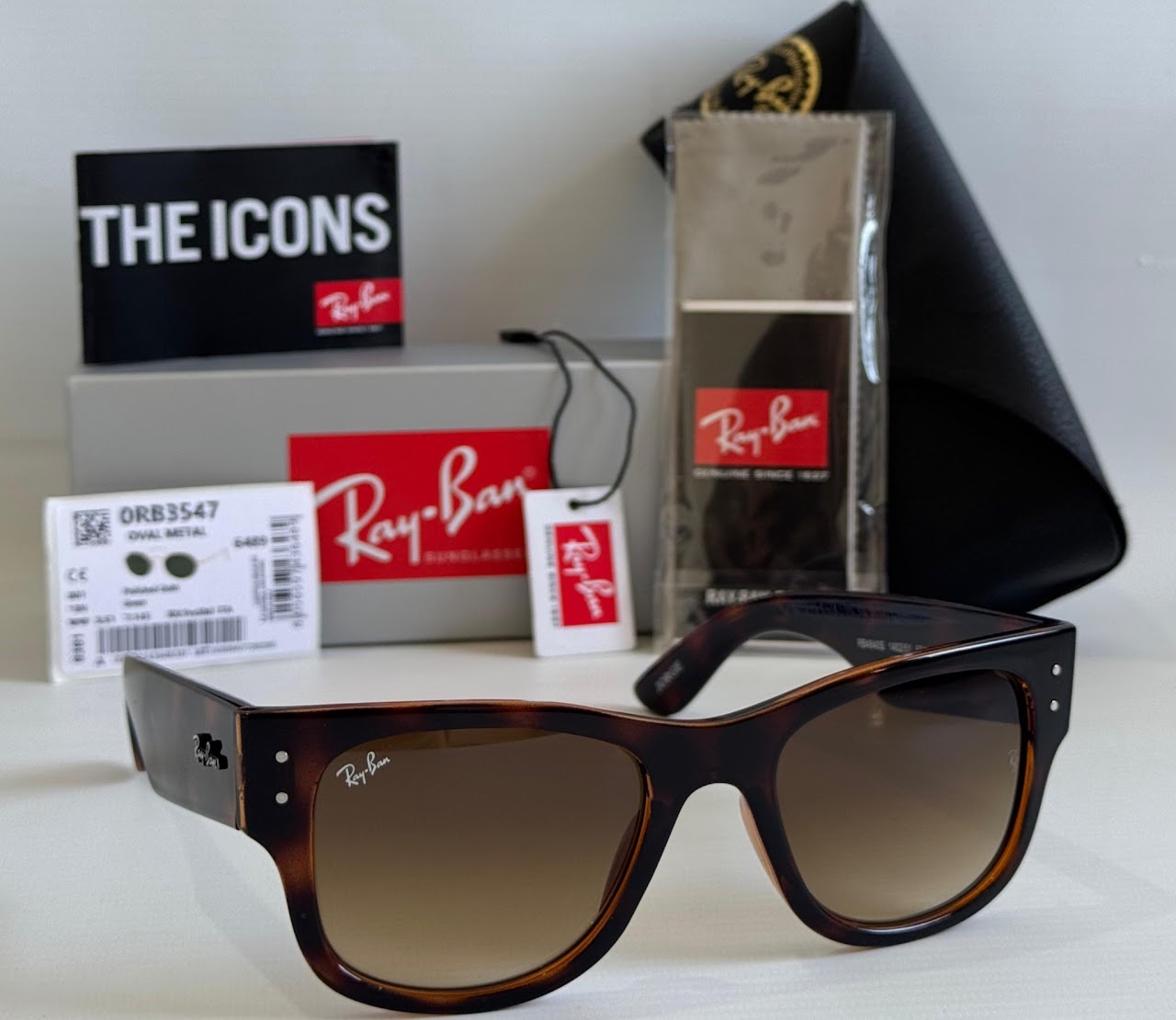 Mega Wayfarer Marron Carey 4840s 1402/51