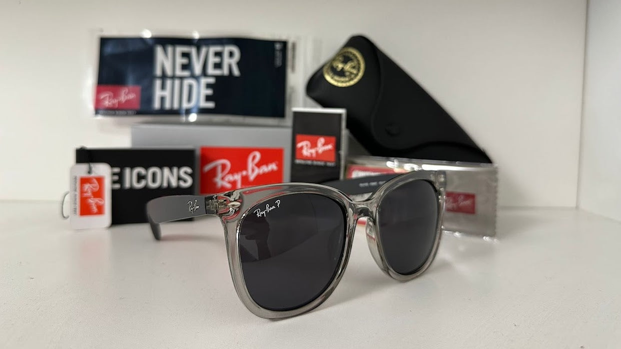 Asian Fit Negro/Gris Transparente 4379 6599/87